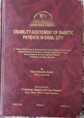 DISABILITY ASSESSMENT OF DIABETIC PATIENTS IN ERBIL CITY